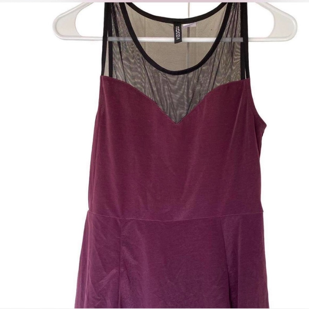 H&M Divided Magenta Dress
